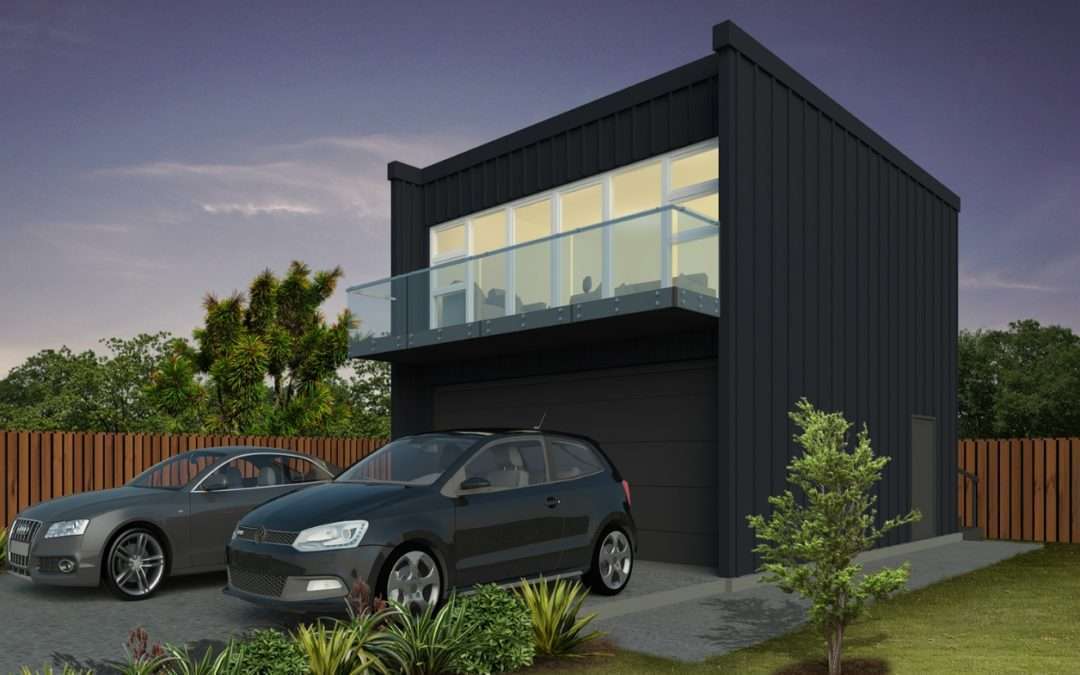 Double Garage with Flat Loft