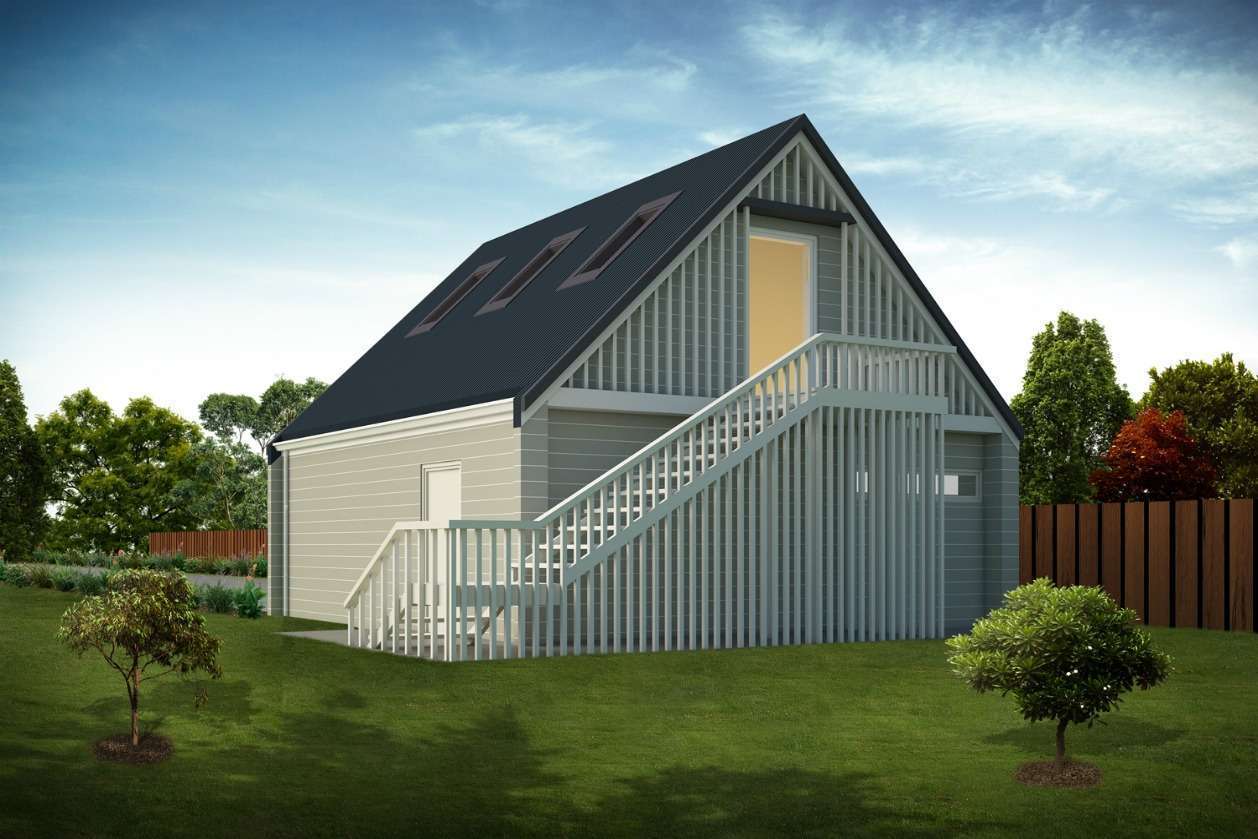 Double Garage with Loft Trellis - Hybrid Build - Craftsman Builders
